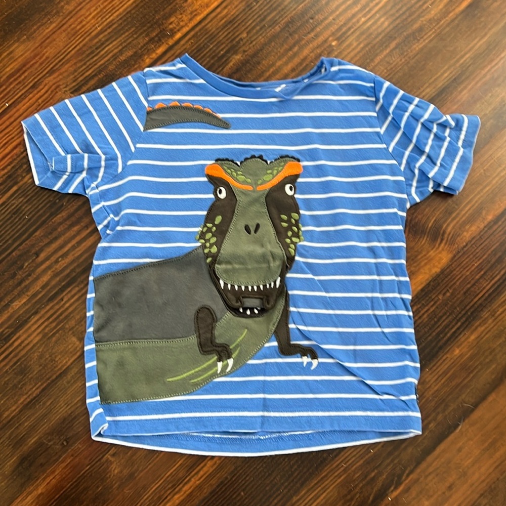 Joules dinosaur boys shirt, size: 4T